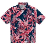 Los Angeles Angels Hawaiian Shirt - Palm Leaves | Hula Hawaiian Shirts