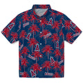 Los Angeles Angels Hawaiian Shirt - Palm Tree Motif | Hula Hawaiian Shirts