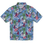 Los Angeles Angels Hawaiian Shirt - Pineapple Bouquet | Hula Hawaiian Shirts