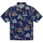 Los Angeles Angels Hawaiian Shirt - Simpsons Christmas | Hula Hawaiian Shirts
