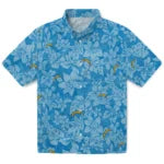 Los Angeles Chargers Hawaiian Shirt - Hibiscus Oasis | Hula Hawaiian Shirts