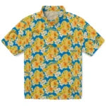 Los Angeles Chargers Hawaiian Shirt - Hibiscus Tropics | Hula Hawaiian Shirts