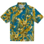 Los Angeles Chargers Hawaiian Shirt - Palm Leaves | Hula Hawaiian Shirts