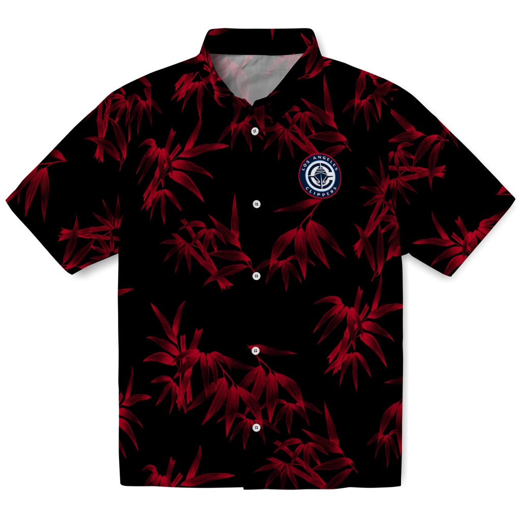 Los Angeles Clippers Hawaiian Shirt - Bamboo Branches | Hula Hawaiian Shirts