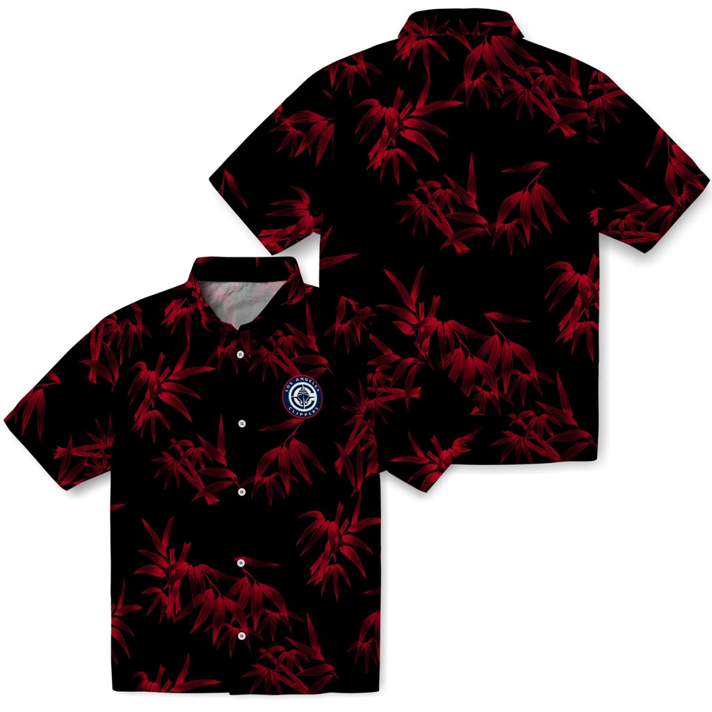 Los Angeles Clippers Hawaiian Shirt - Bamboo Branches | Hula Hawaiian Shirts