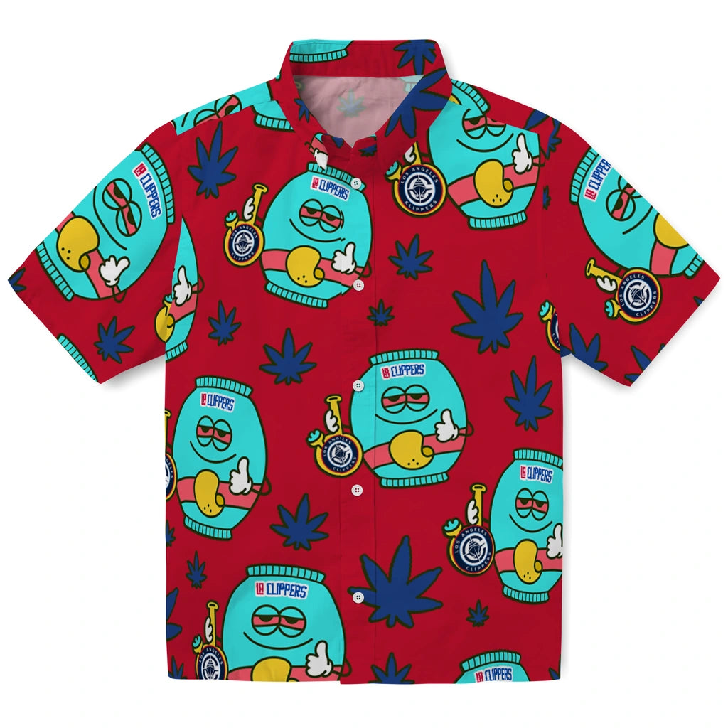 Los Angeles Clippers Hawaiian Shirt - Chill Vibe | Hula Hawaiian Shirts