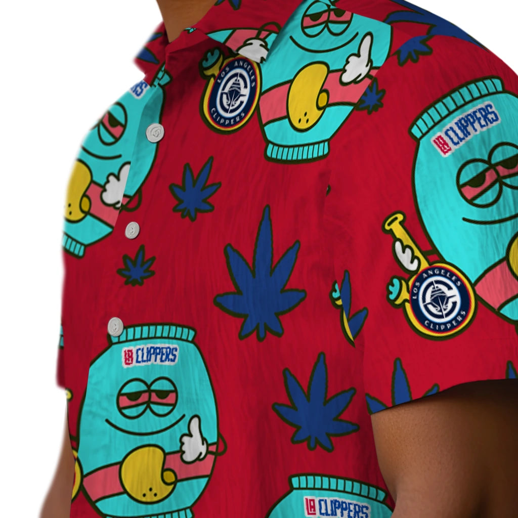 Los Angeles Clippers Hawaiian Shirt - Chill Vibe | Hula Hawaiian Shirts