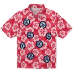 Los Angeles Clippers Hawaiian Shirt - Hibiscus Cluster | Hula Hawaiian Shirts