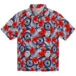 Los Angeles Clippers Hawaiian Shirt - Hibiscus Fiesta | Hula Hawaiian Shirts