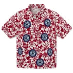 Los Angeles Clippers Hawaiian Shirt - Hibiscus Motif | Hula Hawaiian Shirts