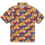 Los Angeles Clippers Hawaiian Shirt - Hibiscus Tropics | Hula Hawaiian Shirts