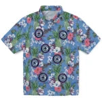 Los Angeles Clippers Hawaiian Shirt - Pineapple Bouquet | Hula Hawaiian Shirts