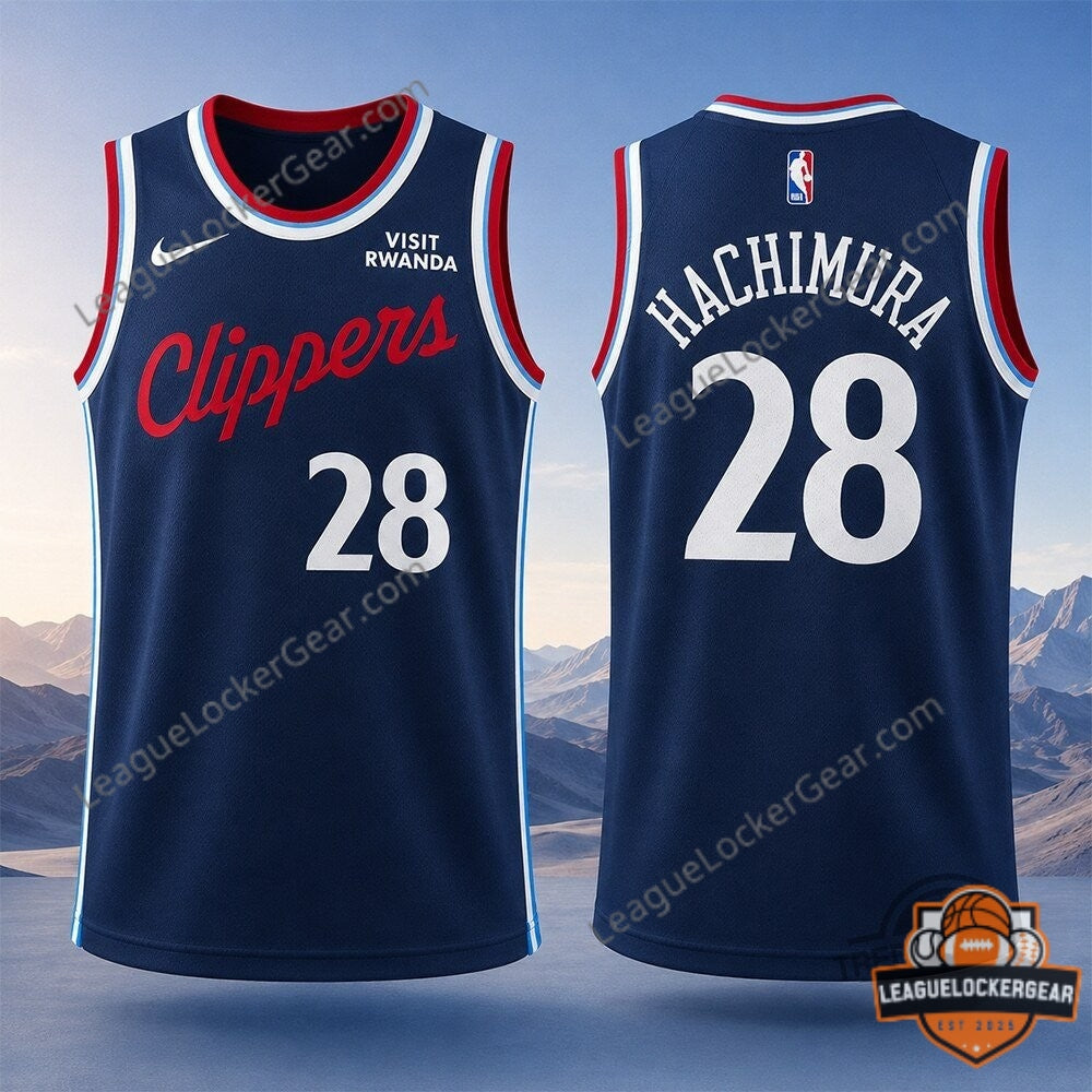 Los Angeles Clippers Rui Hachimura Basketball Jersey #28