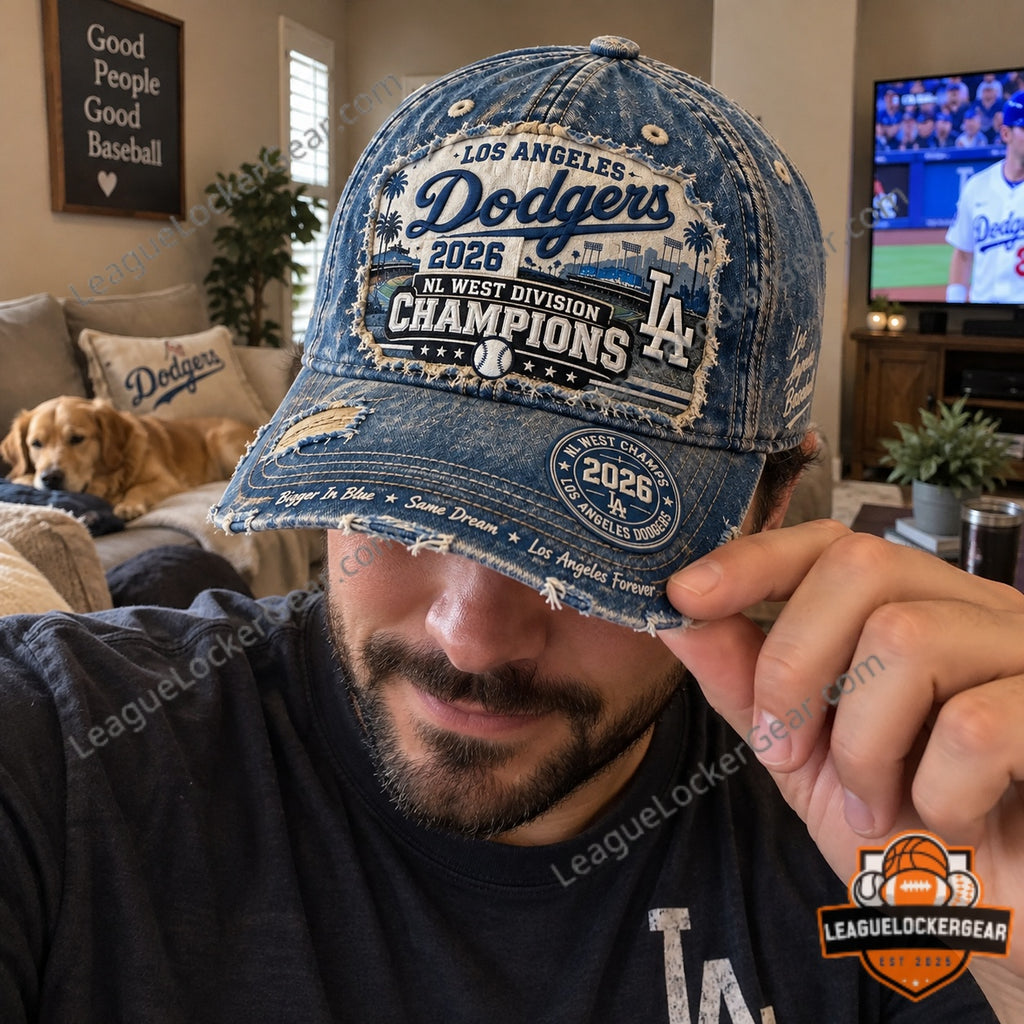 Los Angeles Dodgers 2026 NL West Division Champions Cap