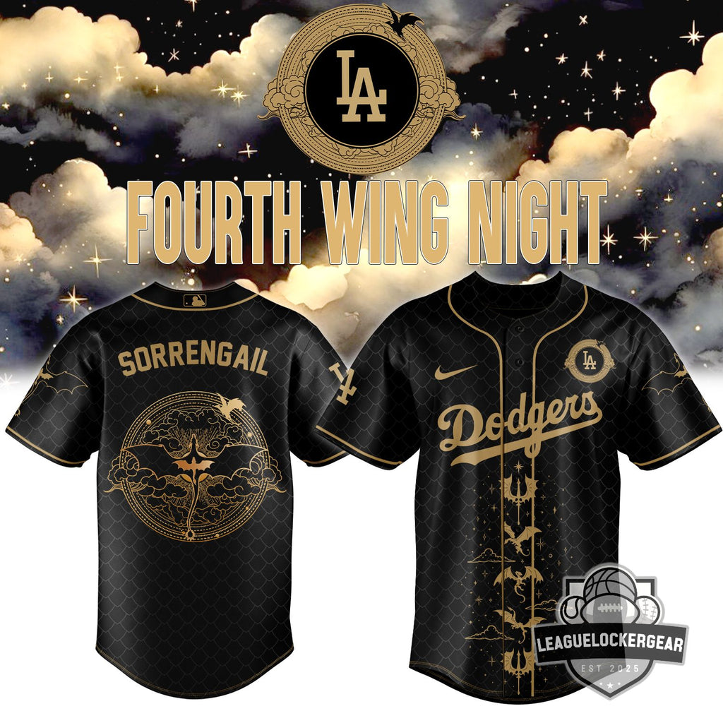MLB Fourth Wing Night Sorrengail Baseball Jersey - LeagueLockerGear