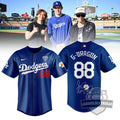 Los Angeles Dodgers G-Dragon BIGBANG Baseball Jersey - LeagueLockerGear