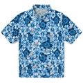 Los Angeles Dodgers Hawaiian Shirt - Hibiscus Blooms | Hula Hawaiian Shirts