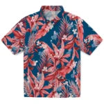Los Angeles Dodgers Hawaiian Shirt - Palm Leaves | Hula Hawaiian Shirts