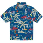 Los Angeles Dodgers Hawaiian Shirt - Palm Tree Island | Hula Hawaiian Shirts