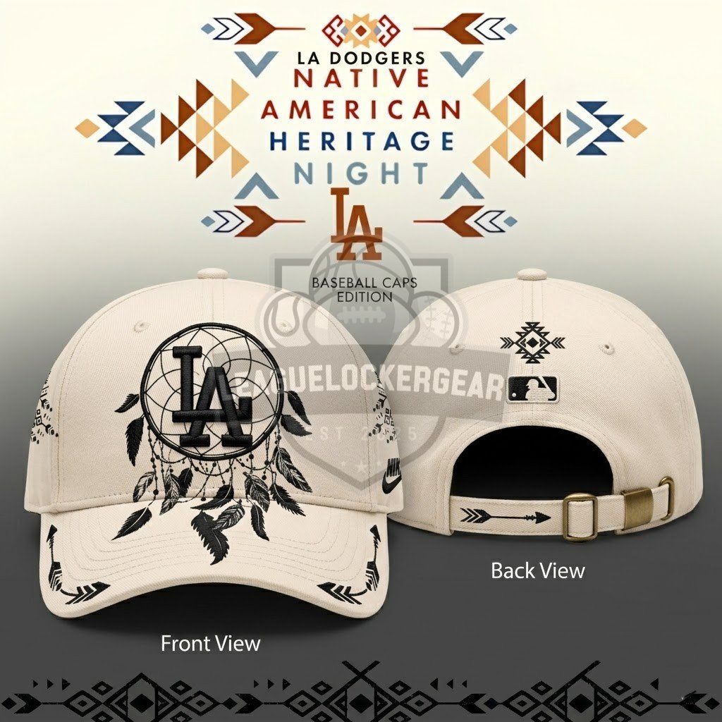 Los Angeles Dodgers Native American Heritage Night Baseball Jersey - LeagueLockerGear