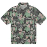 Los Angeles Kings Hawaiian Shirt - Anthurium Overlay | Hula Hawaiian Shirts
