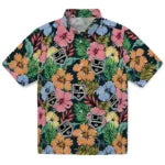 Los Angeles Kings Hawaiian Shirt - Brilliant Hibiscus Garden | Hula Hawaiian Shirts