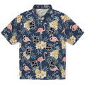 Los Angeles Kings Hawaiian Shirt - Flamingo Hibiscus | Hula Hawaiian Shirts