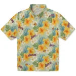 Los Angeles Lakers Hawaiian Shirt - Hibiscus Mood | Hula Hawaiian Shirts
