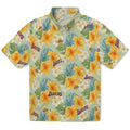 Los Angeles Lakers Hawaiian Shirt - Hibiscus Mood | Hula Hawaiian Shirts
