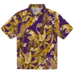 Los Angeles Lakers Hawaiian Shirt - Palm Leaves | Hula Hawaiian Shirts