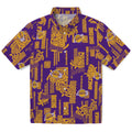 Los Angeles Lakers Hawaiian Shirt - Turtle Lines | Hula Hawaiian Shirts