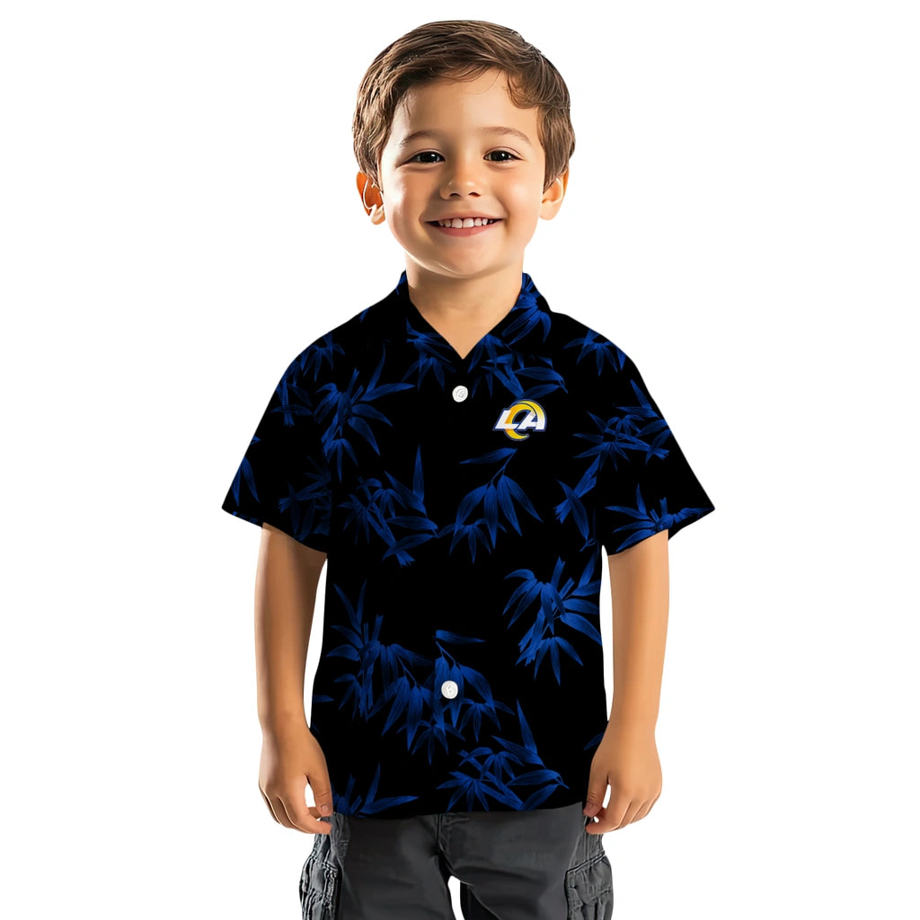 Los Angeles Rams Hawaiian Shirt - Bamboo Branches | Hula Hawaiian Shirts
