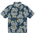Los Angeles Rams Hawaiian Shirt - Hibiscus Flowers | Hula Hawaiian Shirts