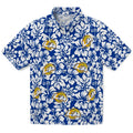 Los Angeles Rams Hawaiian Shirt - Hibiscus Motif | Hula Hawaiian Shirts