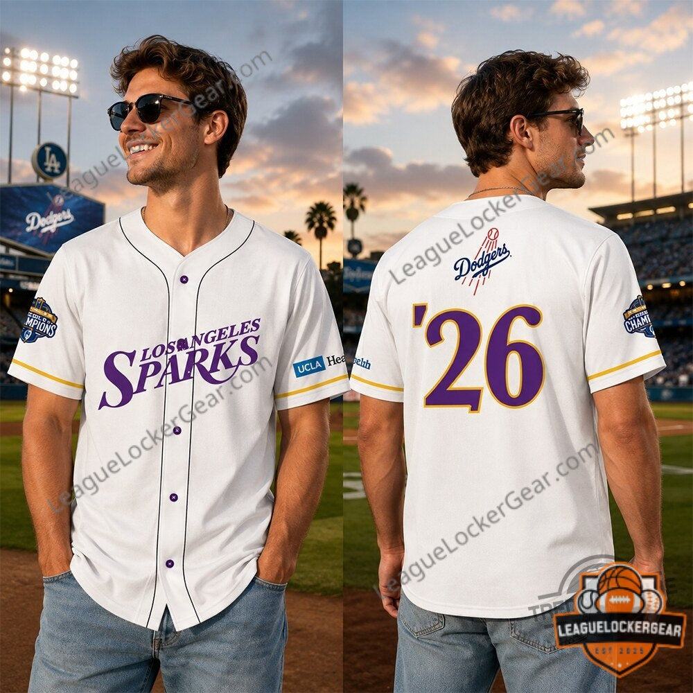 Los Angeles Sparks x Dodgers Night 2026 Crossover Giveaway Baseball Je