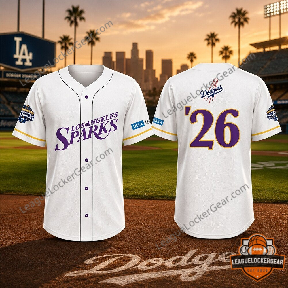 Los Angeles Sparks x Dodgers Night 2026 Crossover Giveaway Baseball Je