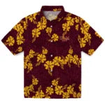 Louisiana-Monroe Warhawks Hawaiian Shirt - 50th State Flower | Hula Hawaiian Shirts