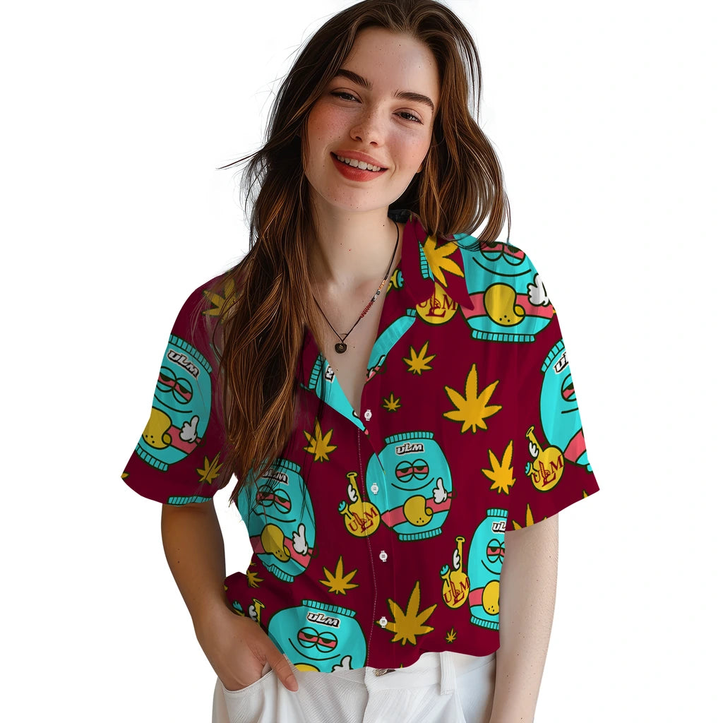 Louisiana-Monroe Warhawks Hawaiian Shirt - Chill Vibe | Hula Hawaiian Shirts