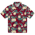 Louisiana-Monroe Warhawks Hawaiian Shirt - Flamingo and Hibiscus | Hula Hawaiian Shirts