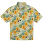Louisiana-Monroe Warhawks Hawaiian Shirt - Hibiscus Mood | Hula Hawaiian Shirts