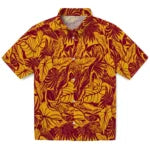 Louisiana-Monroe Warhawks Hawaiian Shirt - Monstera Layer | Hula Hawaiian Shirts