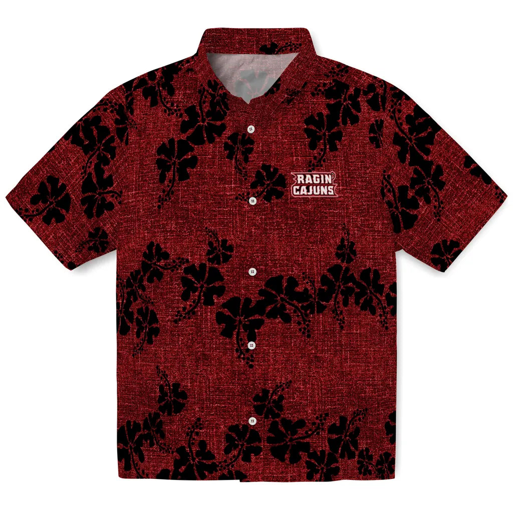 Louisiana Ragin' Cajuns Hawaiian Shirt - 50th State Flower | Hula Hawaiian Shirts