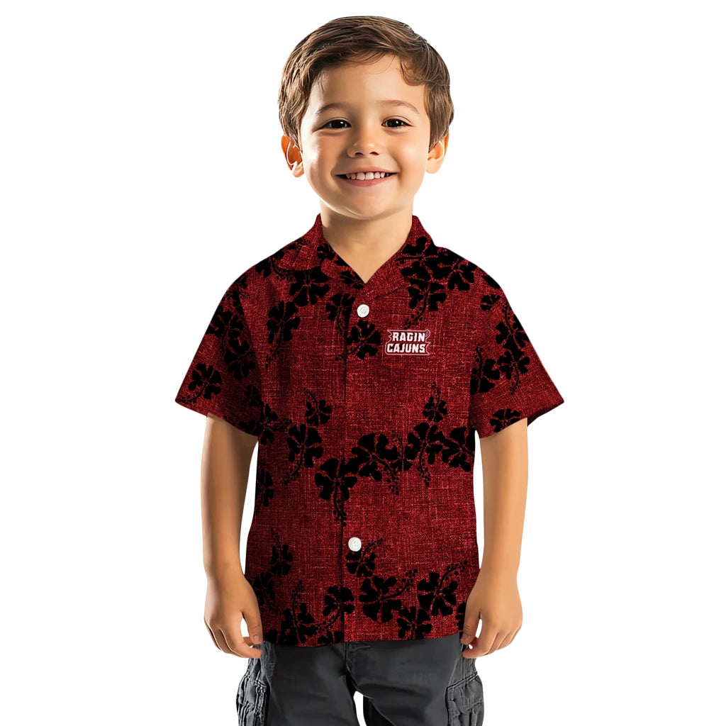 Louisiana Ragin' Cajuns Hawaiian Shirt - 50th State Flower | Hula Hawaiian Shirts
