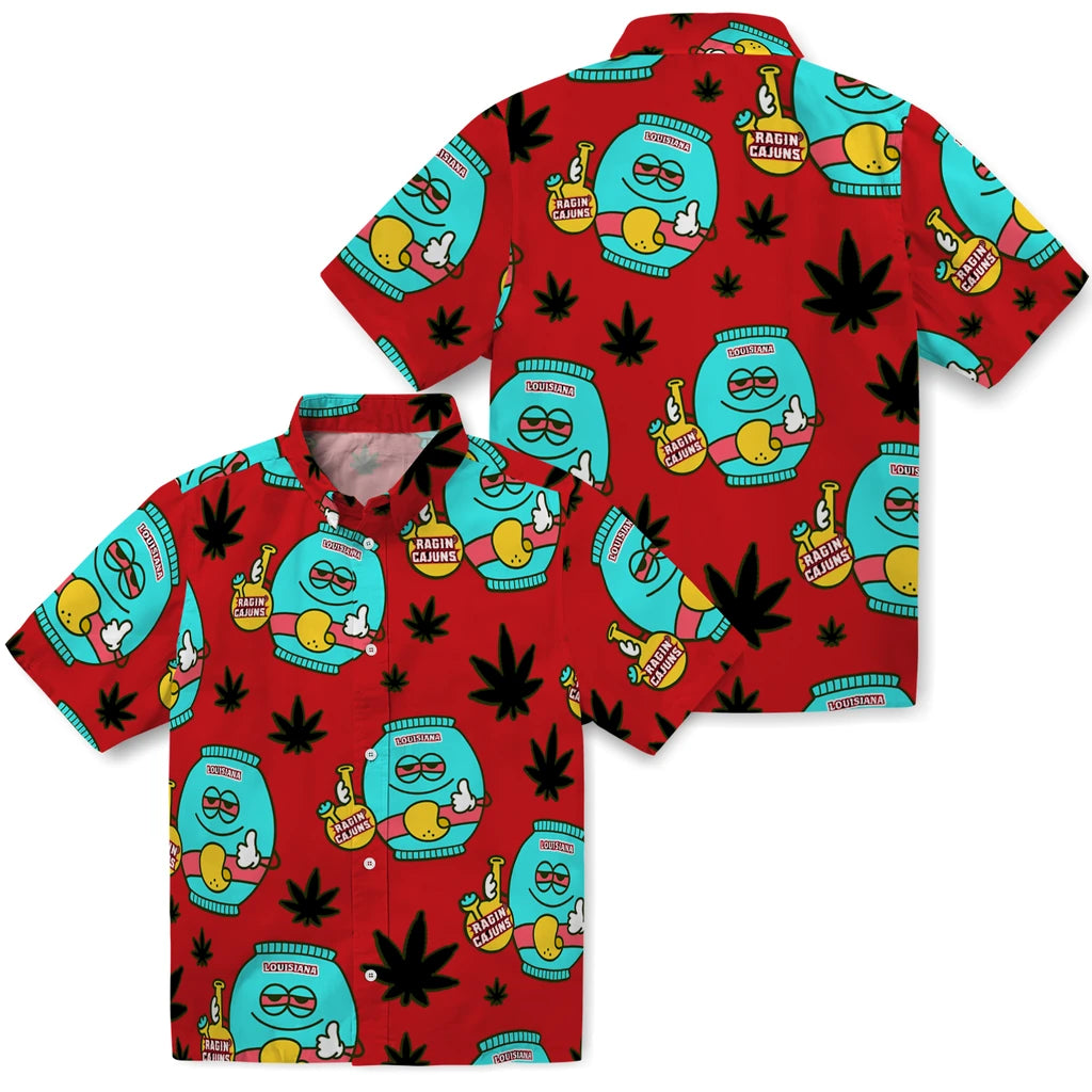Louisiana Ragin' Cajuns Hawaiian Shirt - Chill Vibe | Hula Hawaiian Shirts