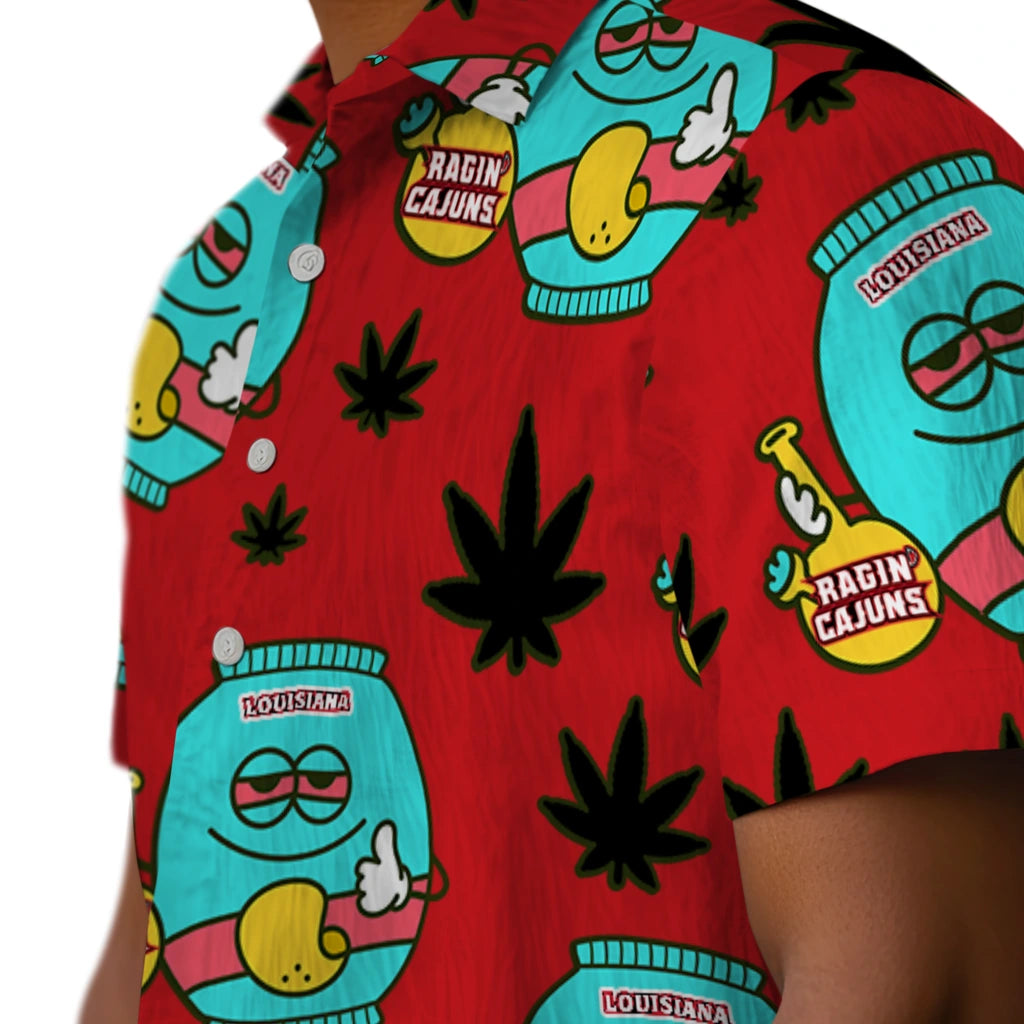 Louisiana Ragin' Cajuns Hawaiian Shirt - Chill Vibe | Hula Hawaiian Shirts
