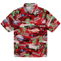 Louisiana Ragin' Cajuns Hawaiian Shirt - Hawaii Island | Hula Hawaiian Shirts