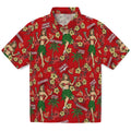 Louisiana Ragin' Cajuns Hawaiian Shirt - Hawaiian Girls Design | Hula Hawaiian Shirts