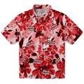 Louisiana Ragin' Cajuns Hawaiian Shirt - Hibiscus Arrangement | Hula Hawaiian Shirts