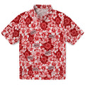 Louisiana Ragin' Cajuns Hawaiian Shirt - Hibiscus Blooms | Hula Hawaiian Shirts