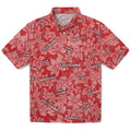 Louisiana Ragin' Cajuns Hawaiian Shirt - Hibiscus Oasis | Hula Hawaiian Shirts